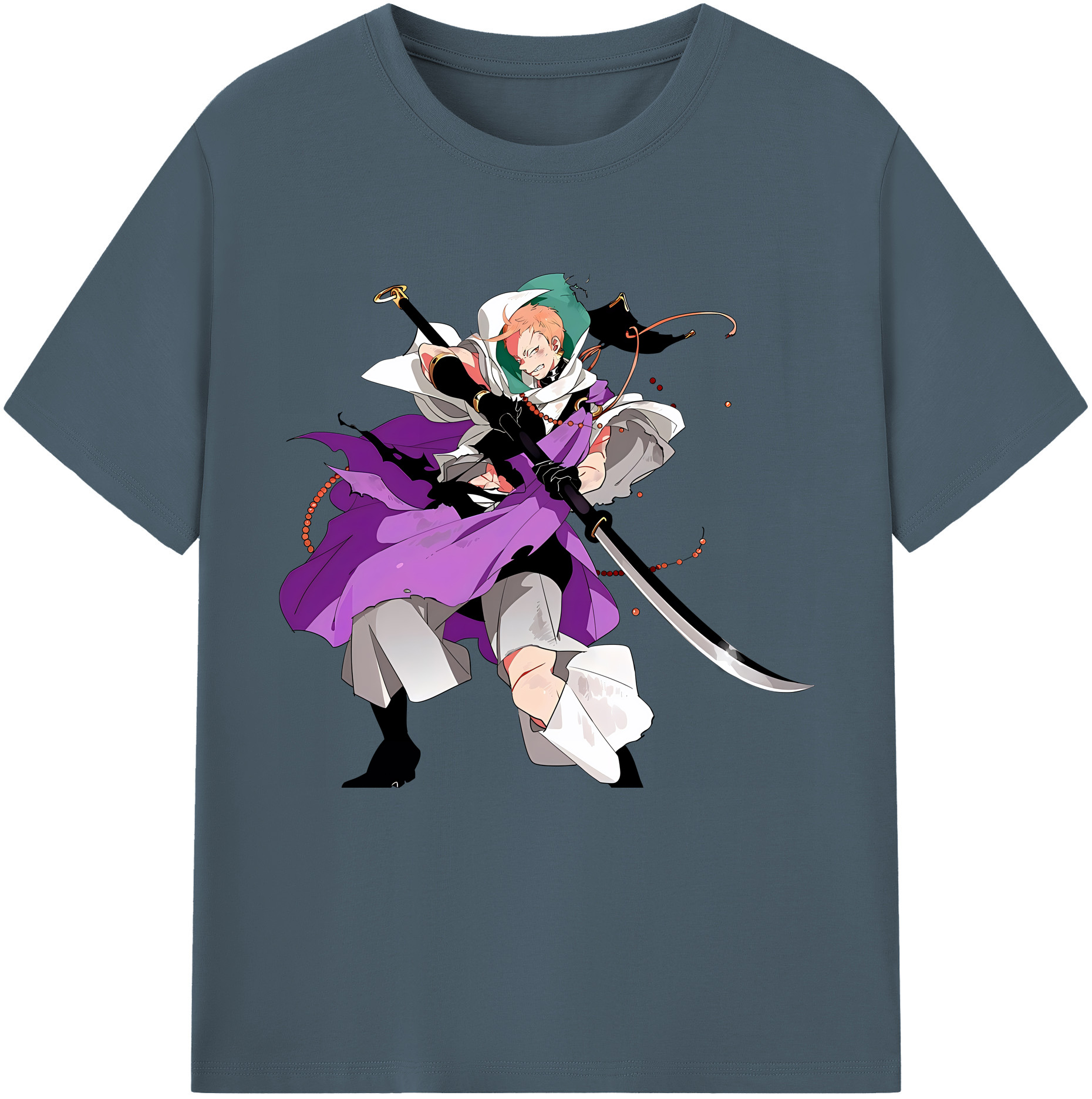 （画像用） 刀剣乱舞 Touken Ranbu 綿100％半袖Tシャツ（フロントプリント）